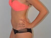 Hot college girlfriend posing naked for bf with friend