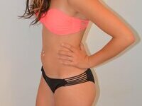 Hot college girlfriend posing naked for bf with friend