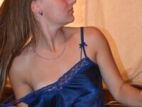 Hot college girlfriend posing naked for bf with friend