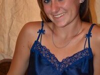 Hot college girlfriend posing naked for bf with friend