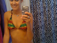 Small titties teen mirror selfies