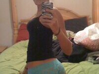 Small titties teen mirror selfies