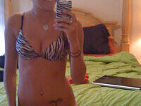 Small titties teen mirror selfies