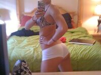 Small titties teen mirror selfies