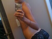 Small titties teen mirror selfies