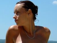 Yummy nipples nudist wife