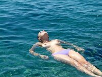 Yummy nipples nudist wife