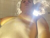 46 year old gray-haired woman