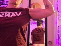 Muscled bisexual tomboy