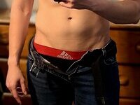 Muscled bisexual tomboy