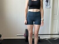 Freckled fit mom Mandy