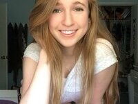 Ginger teen hot nude selfies