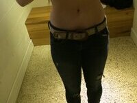 Ginger teen hot nude selfies