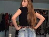 Ginger teen hot nude selfies