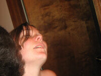 Happy girlfriend facials
