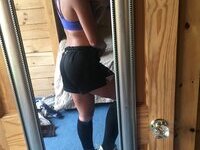Football player teasing