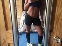 Football player teasing