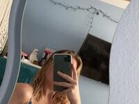 Perfect blonde selfie girl private nudes close up and masturbate