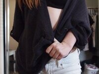 Perfect redhead teen selfshots