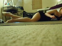 Perfect redhead teen selfshots