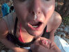 Blonde German girlfriend spermed