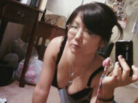 Busty Asian selfie nudes