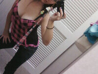 Busty Asian selfie nudes