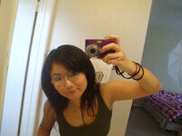 Busty Asian selfie nudes