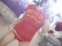 Busty Asian selfie nudes