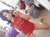 Busty Asian selfie nudes