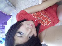 Busty Asian selfie nudes