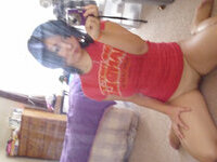 Busty Asian selfie nudes