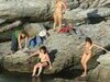 Italian nudist beach