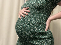 Pregnant wife selfies shared by hubbie