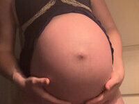 Pregnant wife selfies shared by hubbie
