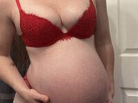 Pregnant wife selfies shared by hubbie