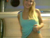 Stunning blonde girlfriend home selfies