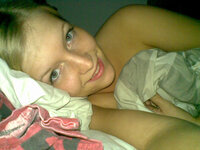Stunning blonde girlfriend home selfies
