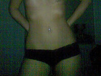 Stunning blonde girlfriend home selfies