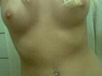 Stunning blonde girlfriend home selfies