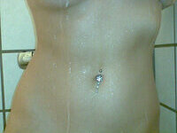 Stunning blonde girlfriend home selfies