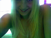 Stunning blonde girlfriend home selfies