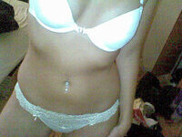 Stunning blonde girlfriend home selfies