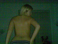 Stunning blonde girlfriend home selfies