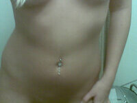 Stunning blonde girlfriend home selfies