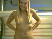 Stunning blonde girlfriend home selfies