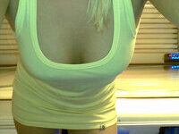 Stunning blonde girlfriend home selfies