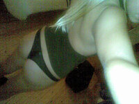 Stunning blonde girlfriend home selfies