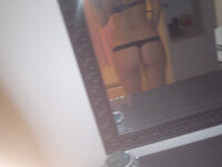 Stunning blonde girlfriend home selfies