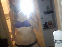 Stunning blonde girlfriend home selfies